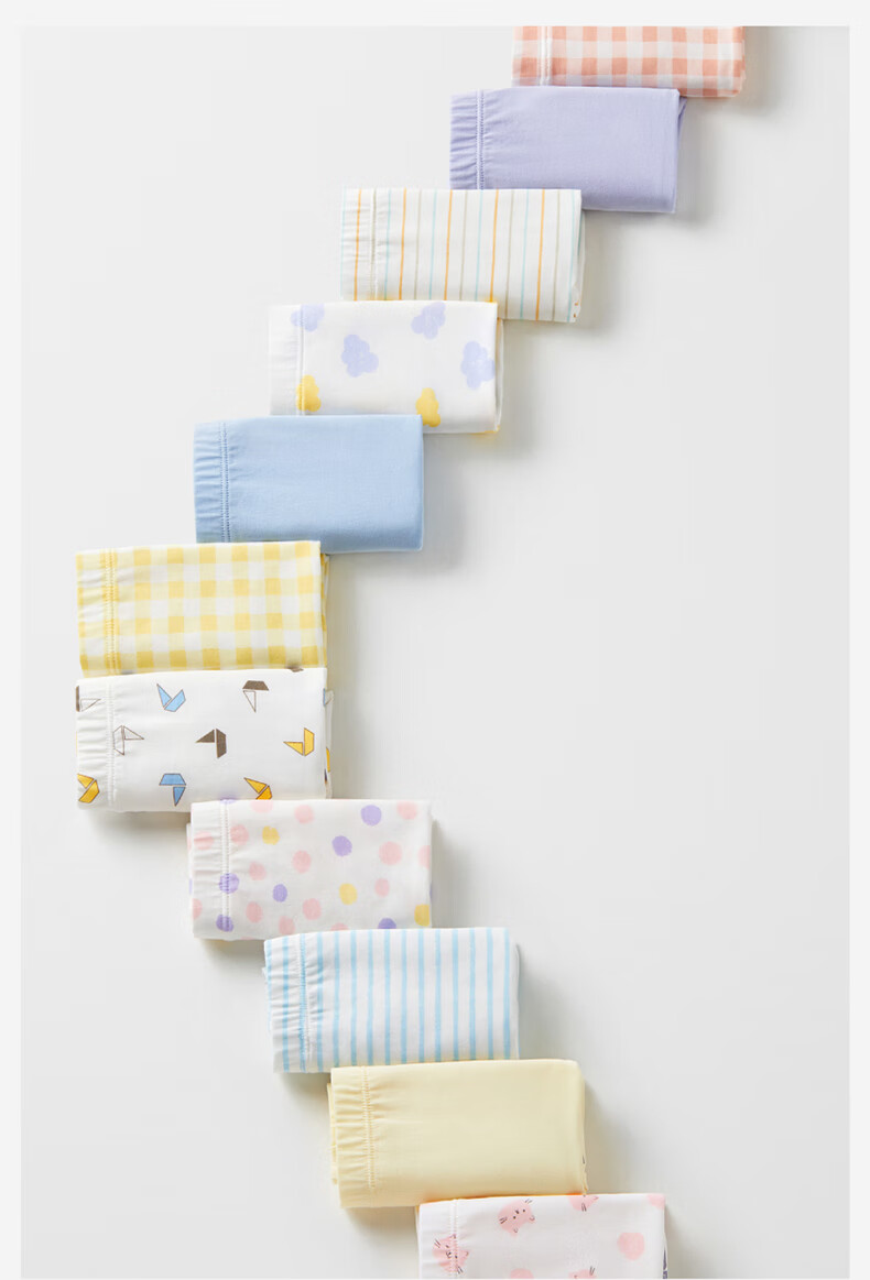 Детские трусы Bananain Xiaotehuo 301C, унисекс, антибактериальные, дышащие, эластичные, 3 шт.