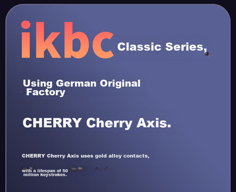 Механическая клавиатура ikbc C87