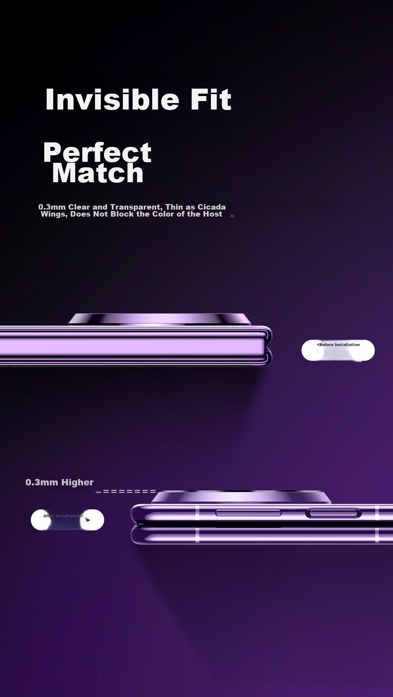 Защитная пленка ESR для камеры Huawei Mate X5, прозрачная, противоударная, антицарапина