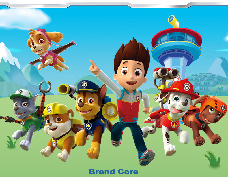 Игрушечная машинка PAW PATROL "Эко-грузовик для переработки", арт. 16605-4, для мальчиков и девочек от 3 лет, пластик, 10x8x6 см