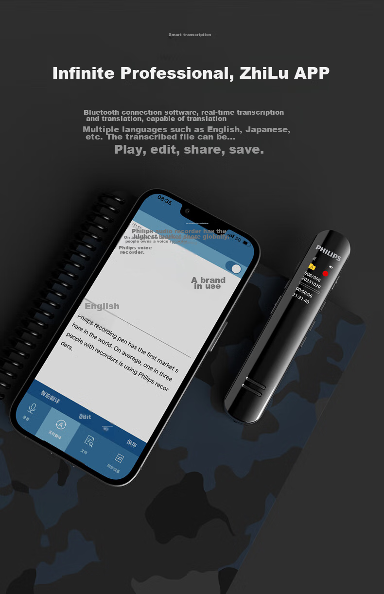 Диктофон PHILIPS
