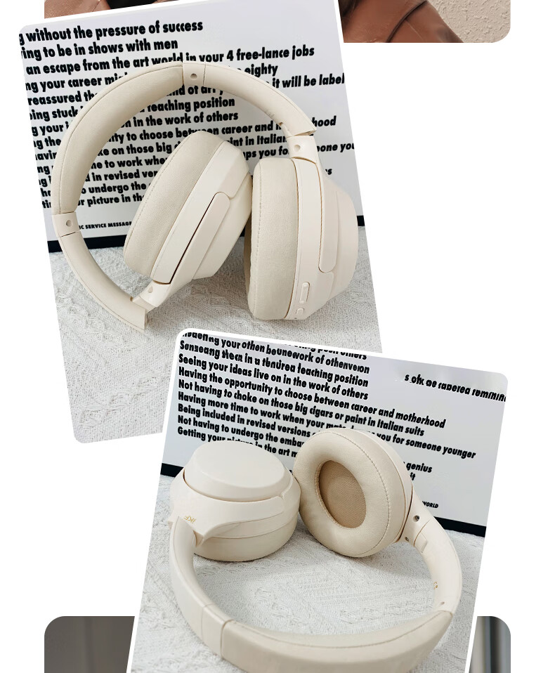 Беспроводные накладные наушники iKF T1 Pro с пространственным звуком, Hi-Fi аудио, Bluetooth 5.4, шумоподавление, белый