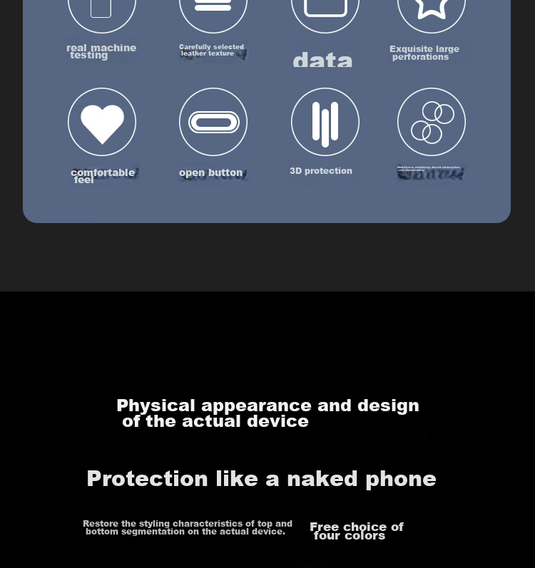 Чехол ESCAPE для Huawei Mate60Pro, магнитный, полузакрытый, противоударный, из кожи, черный