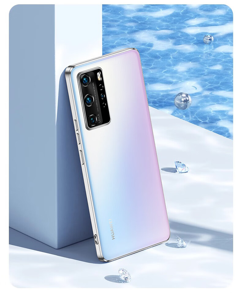 Защитный чехол NEYAA для Huawei P40 Pro, прозрачный, противоударный, ультратонкий, с воздушными подушками, модный, простой, мягкий, с гальваническим покрытием