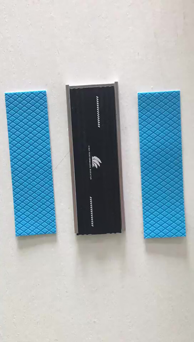 Охладитель для M.2 NVMe SSD LinkStone, алюминиевый радиатор с двойным охлаждением, 7 мм, Kuoling007