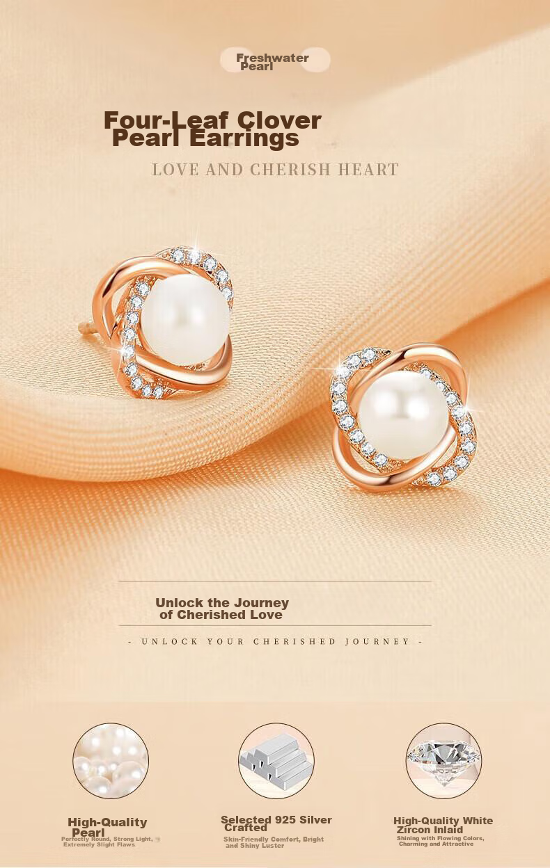 Серьги из серебра с жемчугом