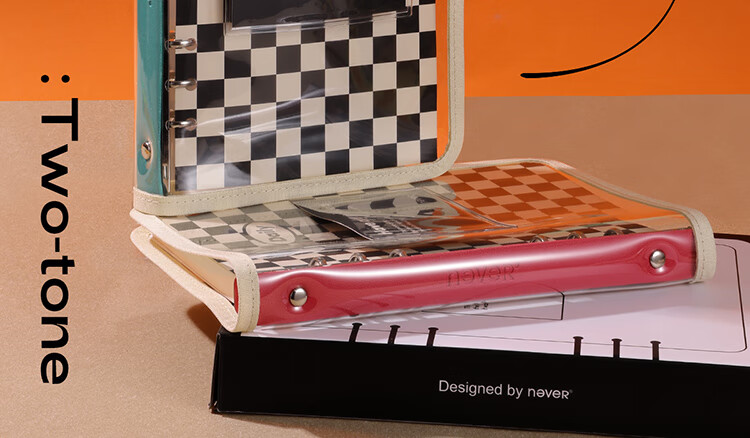 Never Lively Notebook 3.0 Loose-Leaf A5 Detachable Transparent Cover Notebook