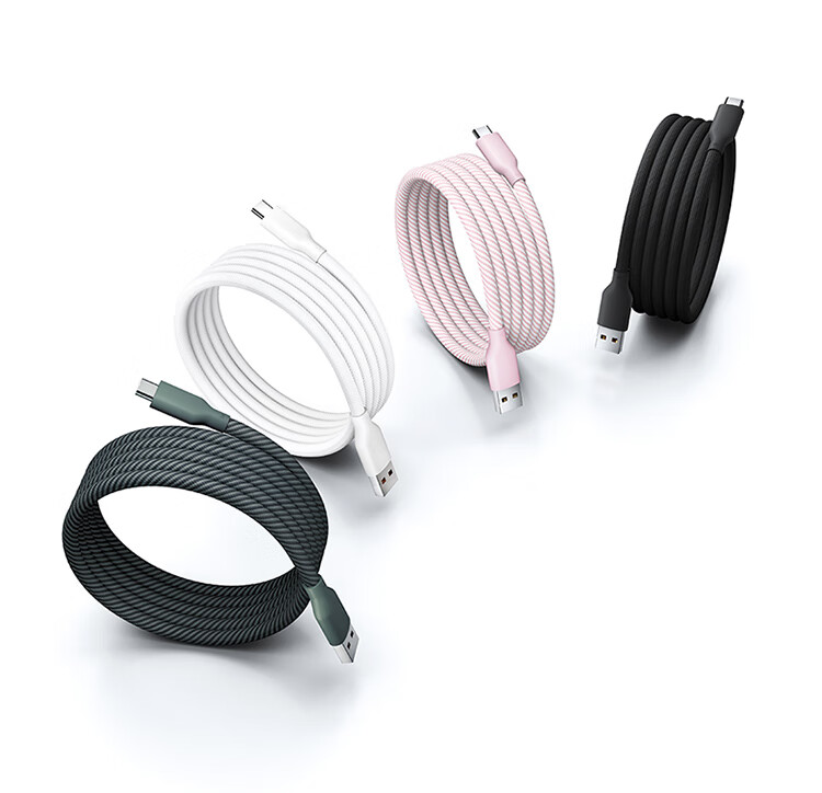 Кабель MI 6A Magnetic Braided Fast Charging Data Cable 1m (USB-A to USB-C) Deep Navy Blue