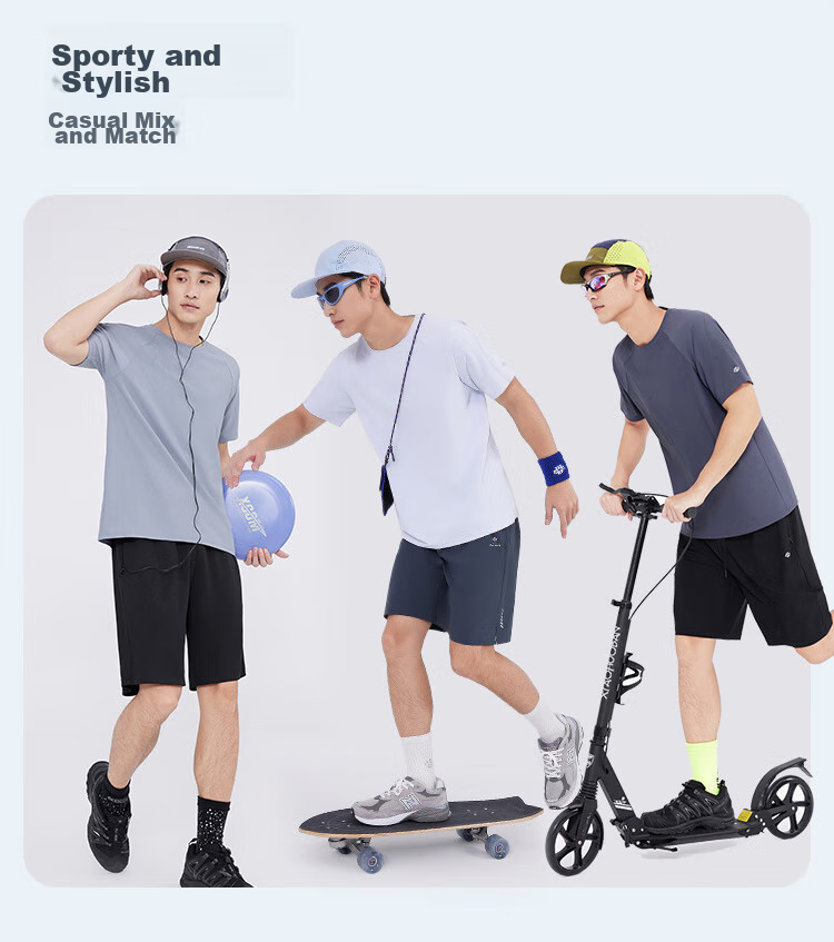 Спортивная футболка JD Original с защитой от солнца UPF100+, мужская, с коротким рукавом, быстросохнущая, с круглым вырезом, светло-серая, размер XL