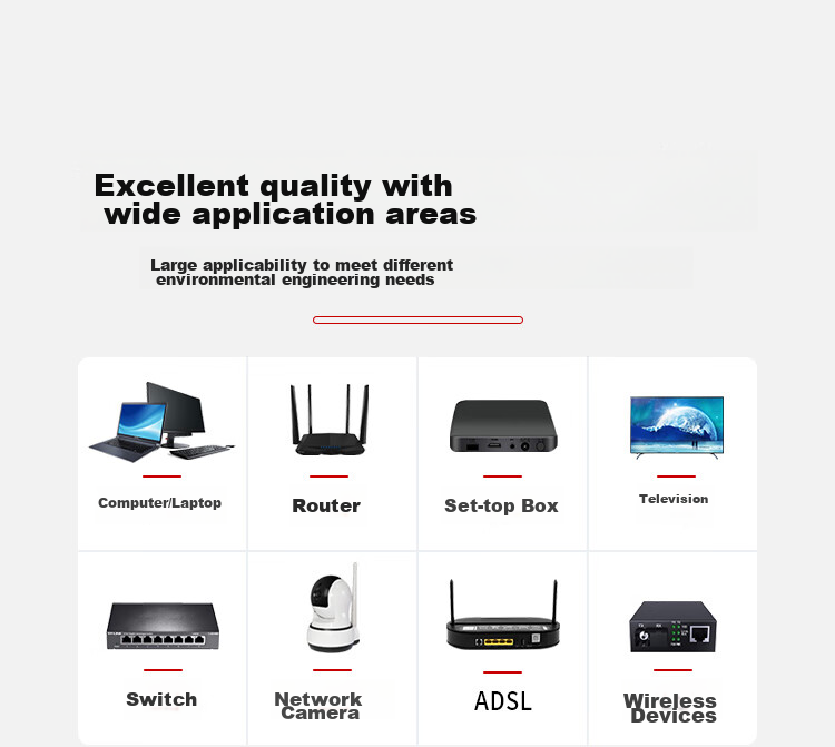 Сетевой коннектор AMPCOM категории 6, экранированный FTP, Gigabit Ethernet, RJ45, 8P8C, чистая медь, позолоченный, 100 шт.