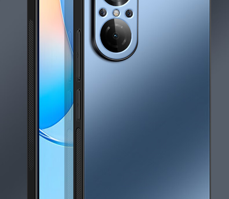 Чехол для Huawei Nova 9 SE, Shangsu, противоударный, с защитой камеры, AG матовый, черный, бизнес-стиль