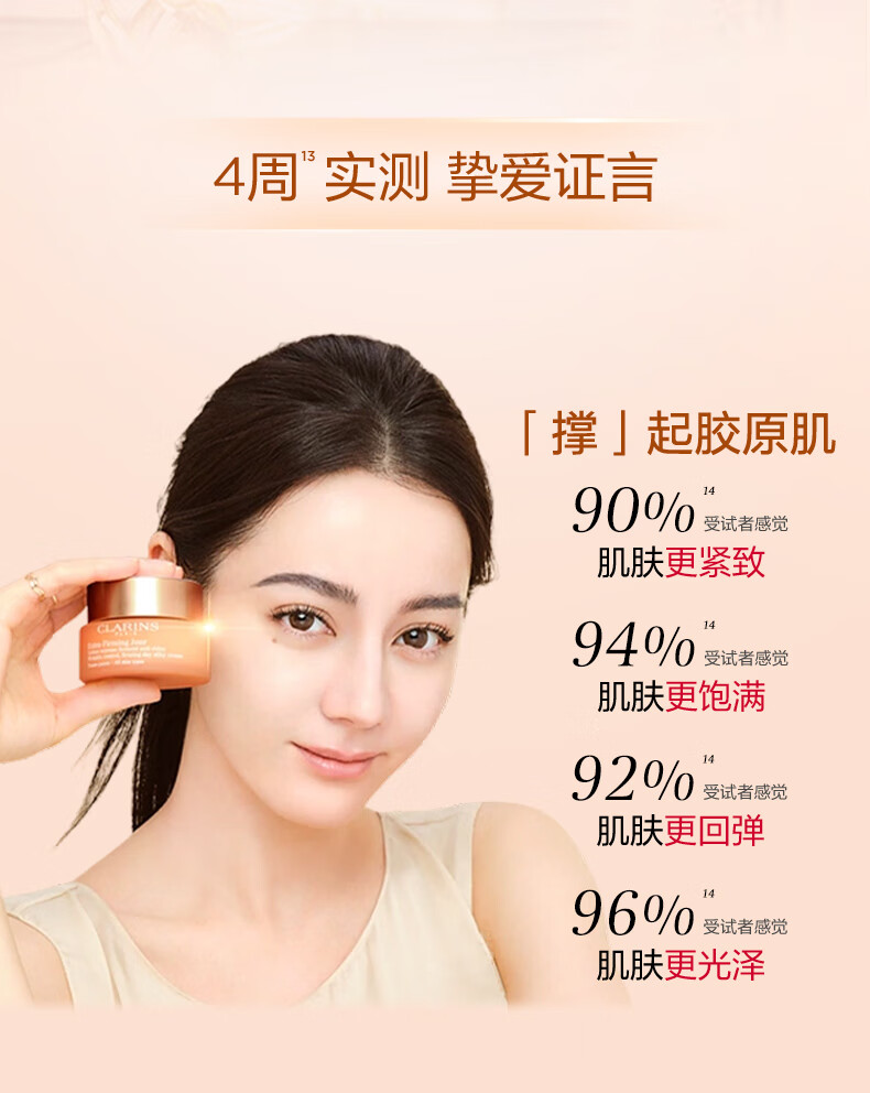 娇韵诗焕颜2件套(日霜50ml+晚霜50ml)抗皱保湿面霜滋润护肤品女神节礼物