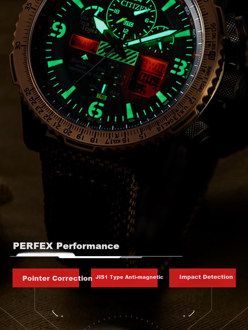 Мужские часы Citizen JY8074-11X, кварцевые, радиоуправляемые, с нейлоновым ремешком, водонепроницаемые до 200 метров