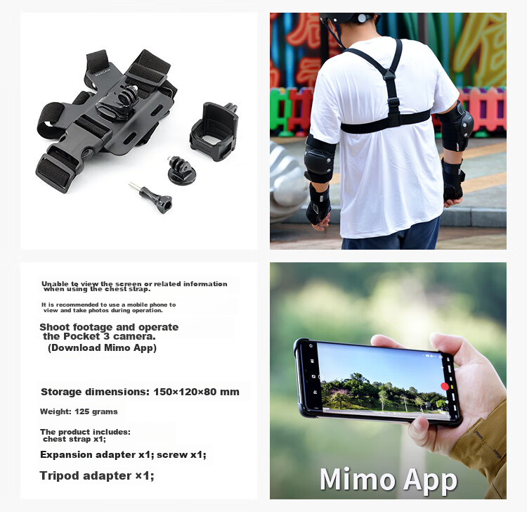 MAXCAM, портативный селфи-штатив для DJI Osmo Pocket 3, настольная подставка для видеоблогов, аксессуар