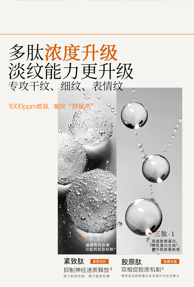米加（Mignon maimai）30%玻色因面霜超分子波色因复颜淡纹紧致修护精华霜经典面霜15g