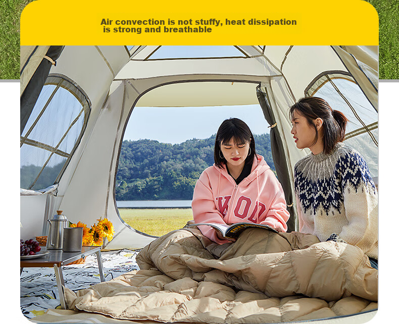 Палатка CAMEL Outdoor Camping Tent, портативная складная, водонепроницаемая, автоматическая, 173BA6B112