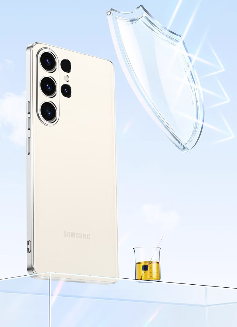 Чехол NEYAA для Samsung S23 Ultra, прозрачный, ультратонкий, противоударный, с защитой от падений