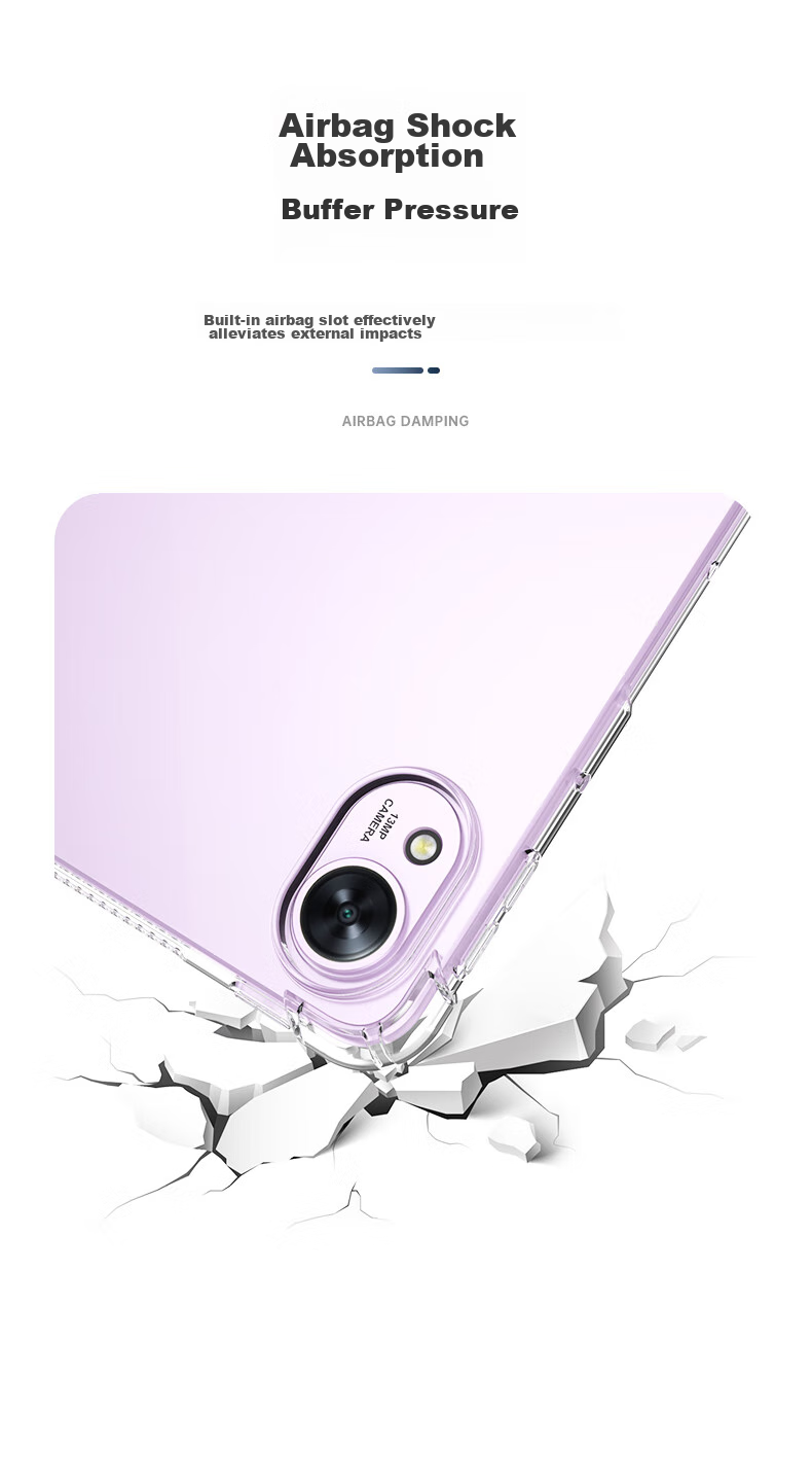 Чехол BIAZE для Huawei MatePad 11.5s, тонкий, прозрачный, противоударный, для моделей 2025/2024, TPU