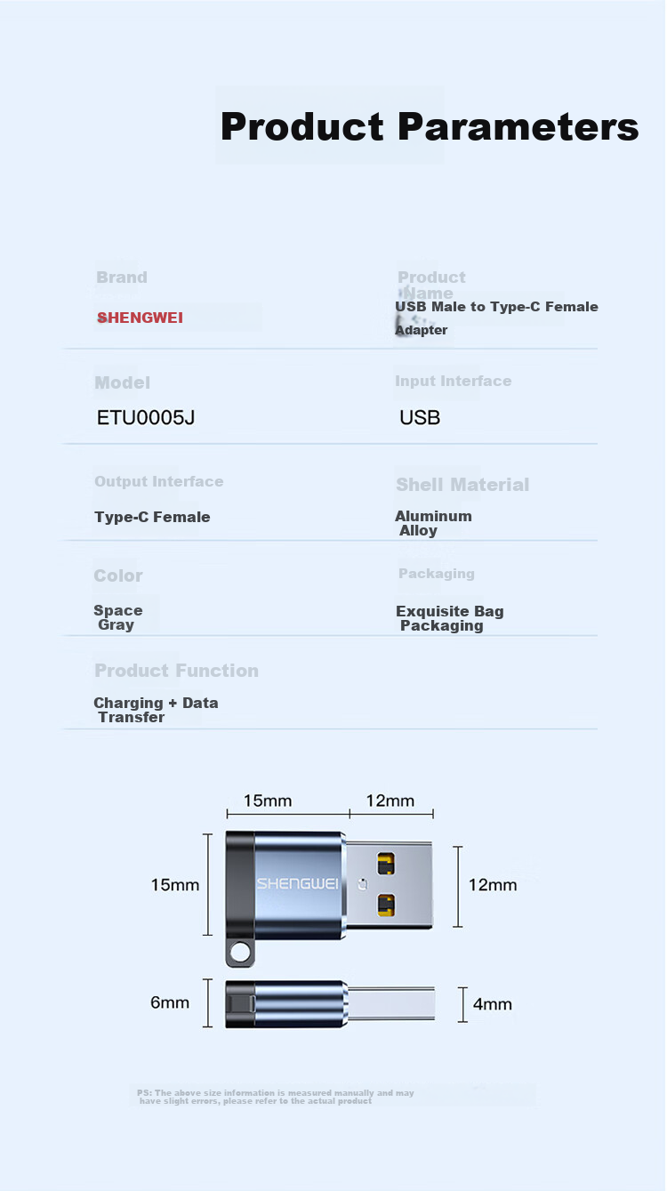 Переходник USB на Type-C