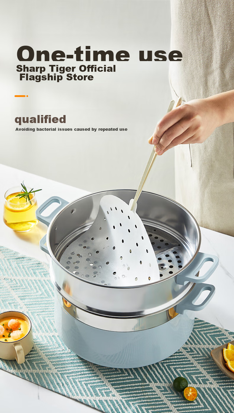 Бумага для выпечки COOKER KING, перфорированная, для паровой обработки, 28 см, 110 шт.