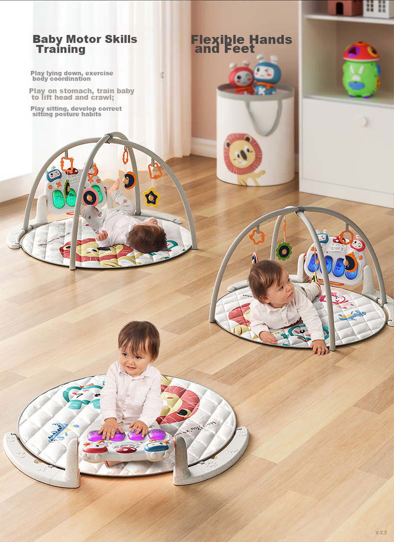 Детский мобиль Tumama Kids для кроватки, развивающая игрушка для новорожденных от 0 до 1 года, музыкальный мобиль с проектором и пультом ДУ