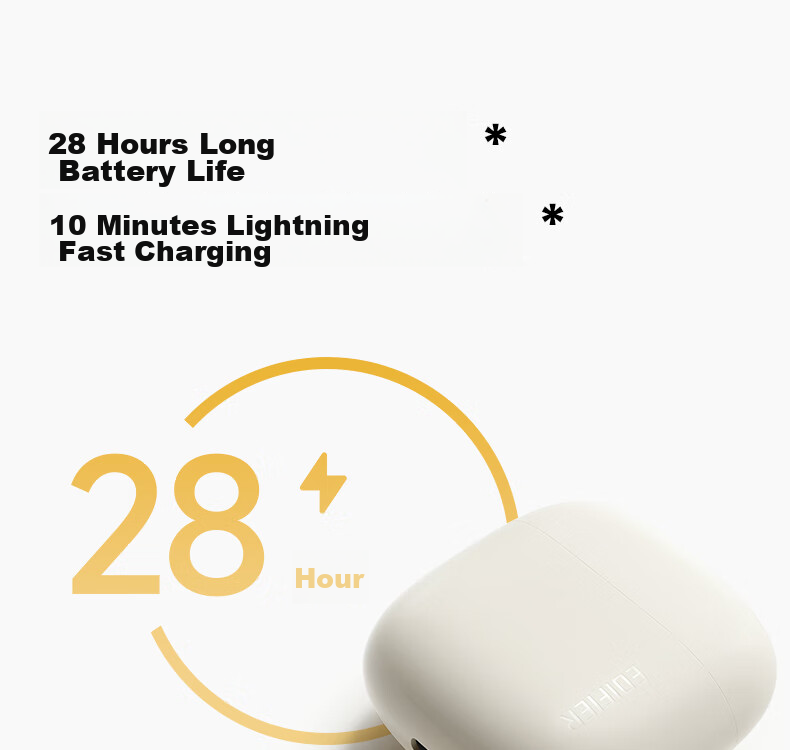 Беспроводные наушники Edifier Zero Air, Bluetooth 5.3, 28 часов работы, полувкладыши, розовый