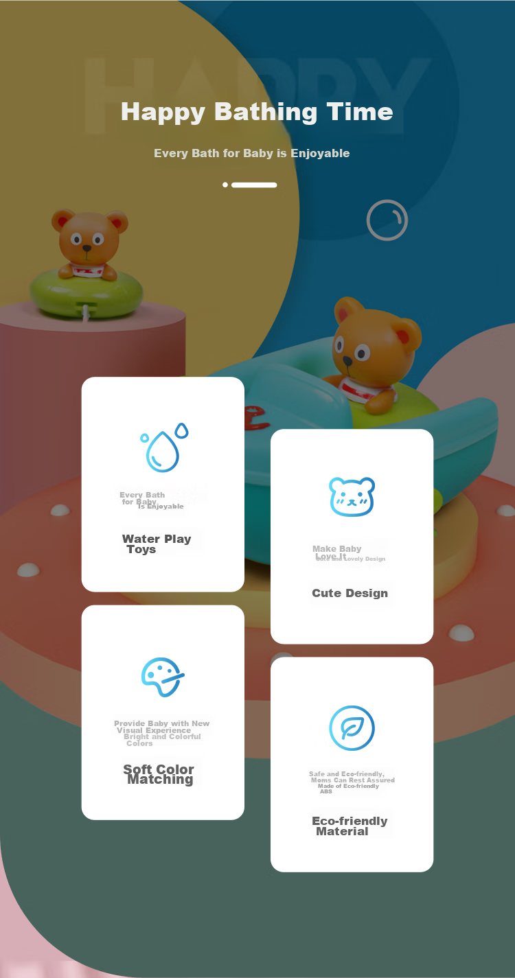 Игрушка для ванны "Мишка"