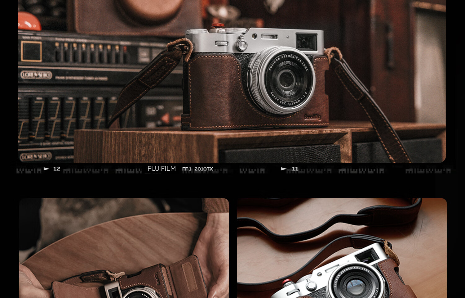 Клетка для камеры SmallRig "Машина времени" 4557 для Fujifilm X100VI, полный комплект, защита, аксессуары для съемки