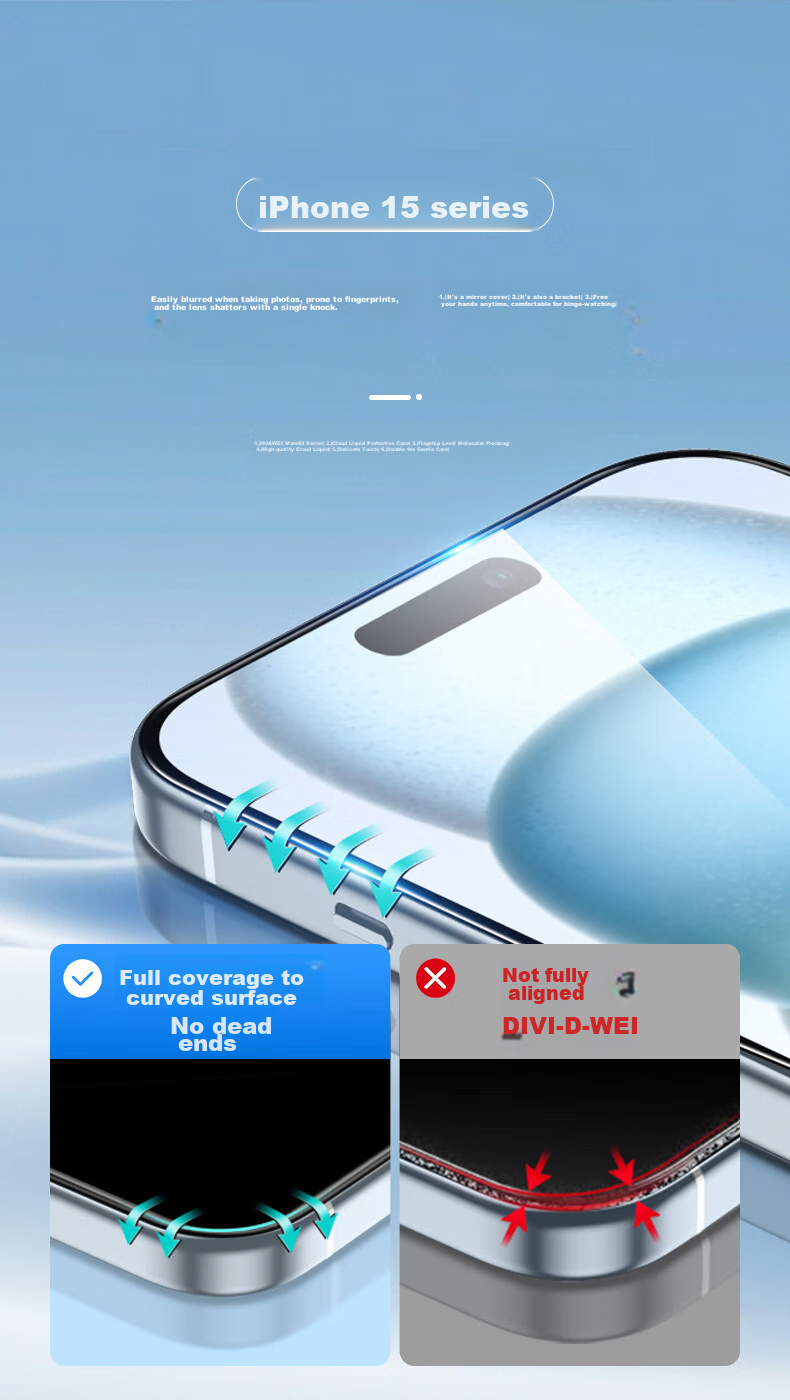 Защитное стекло для iPhone 15