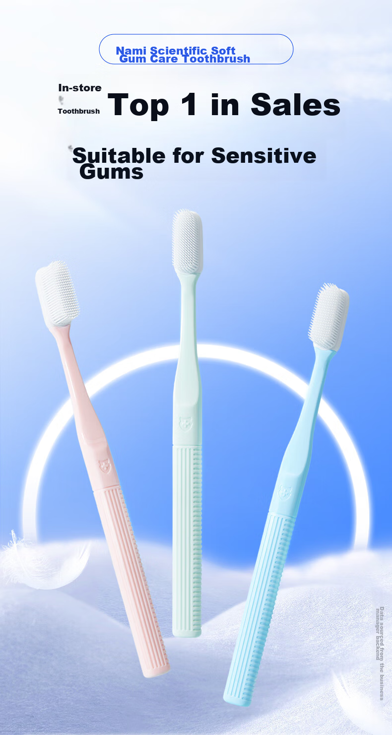 Зубная щетка Namei Nano Soft Bristle, для взрослых, 12 шт.