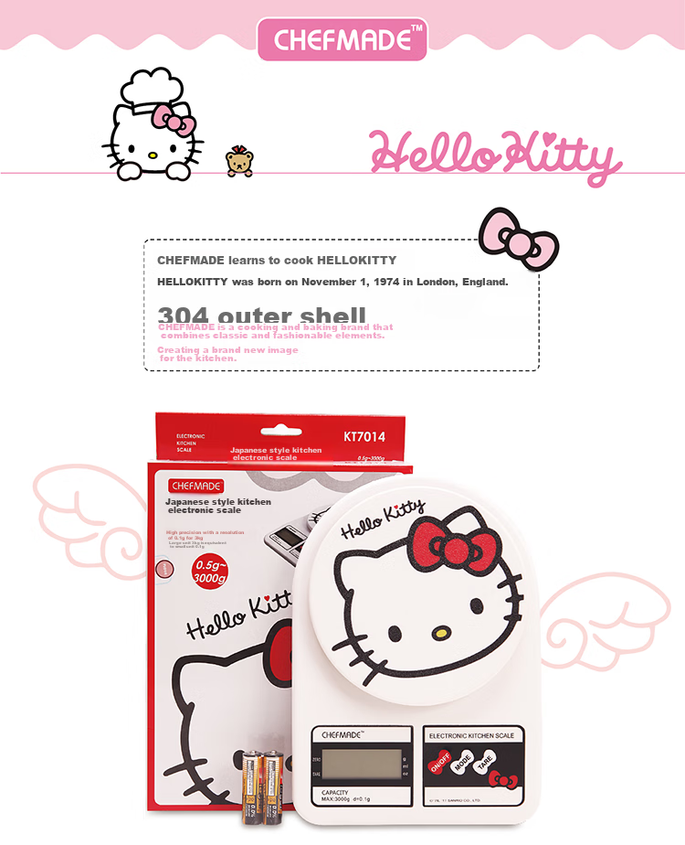 Кухонные весы CHEF MADE Hello Kitty