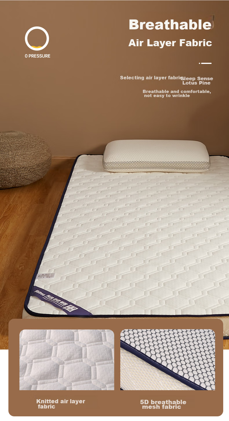 Наматрасник I-WILL Latex Foam Pad, 90x190 см, толщина 9 см, с наполнителем из латекса и пены