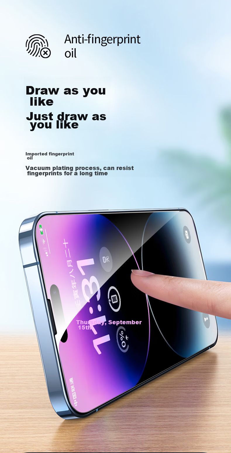 Защитное стекло для iPhone 14 Pro Max