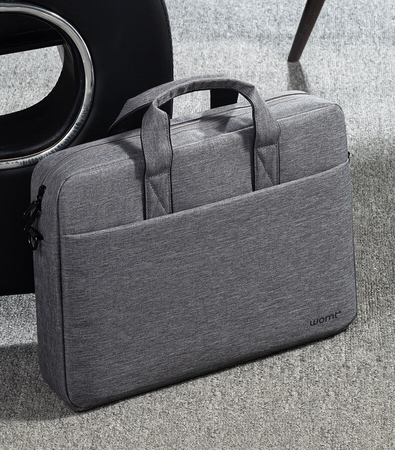 Рюкзак WOMT Commuter, для ноутбука 13/14 дюймов, унисекс, темно-серый