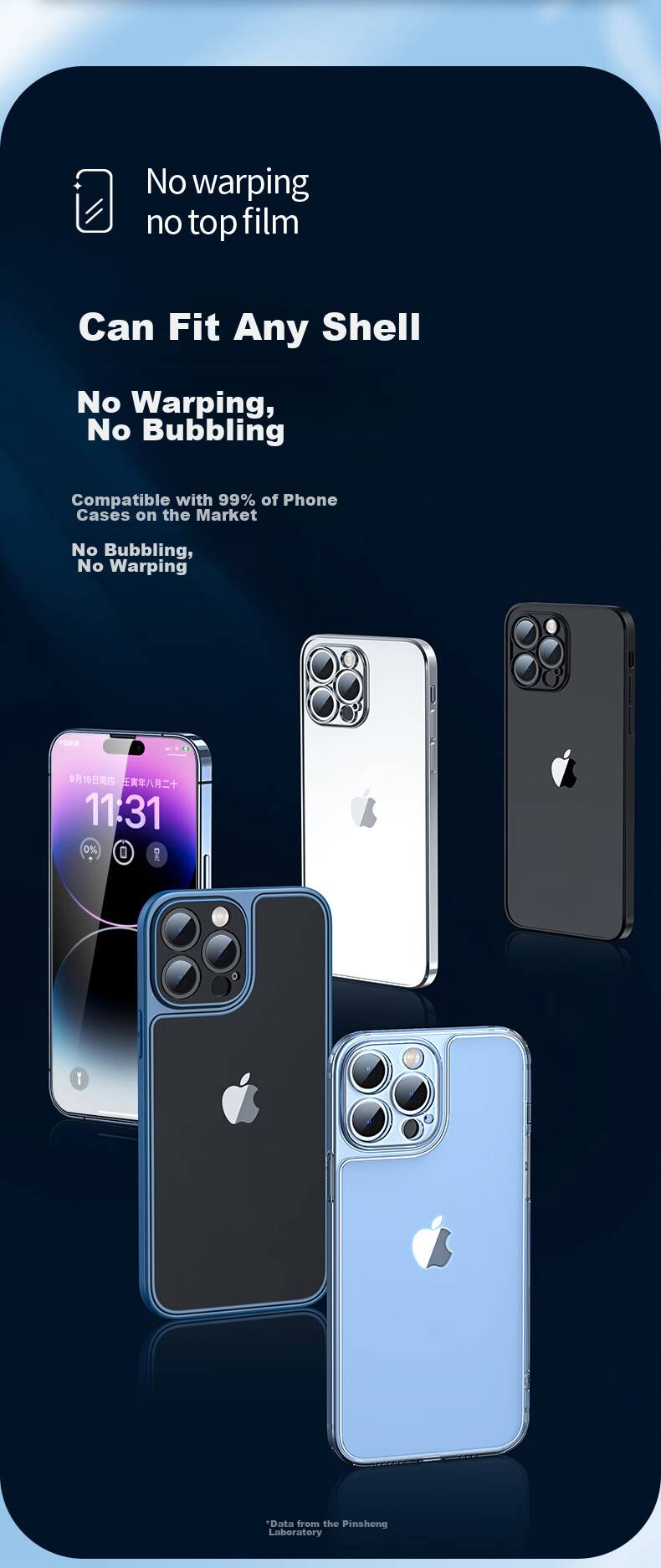 Защитное стекло для iPhone 14 Pro Max