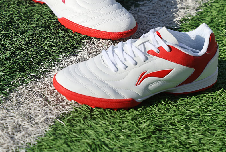 Футбольные бутсы Li-Ning для мужчин и женщин, профессиональные тренировочные шиповки TF для взрослых, подростков и детей, размер 40