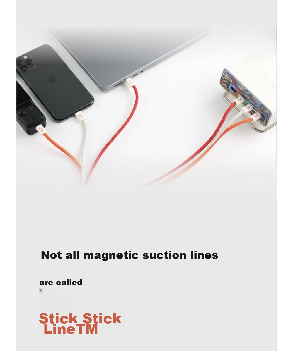 Кабель CANDYSIGN MagTie Magnetic Charge Cable, USB-C to USB-C, 60W, 1.6м, Синий