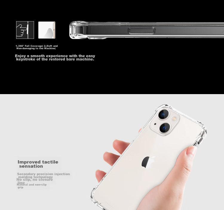 Прозрачный чехол для iPhone 13
