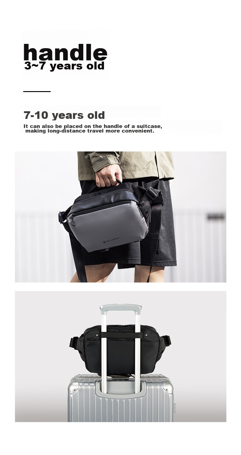 Рюкзак для фототехники K&F CONCEPT Zhuoer, сумка через плечо для цифровых зеркальных и беззеркальных камер, портативная сумка для хранения на открытом воздухе
