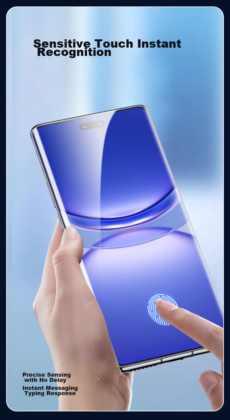 Защитное стекло KOOLIFE для Huawei Nova 12 Pro/Ultra и Nova 13 Pro, ультратонкое, HD, противоударное, защита от отпечатков пальцев