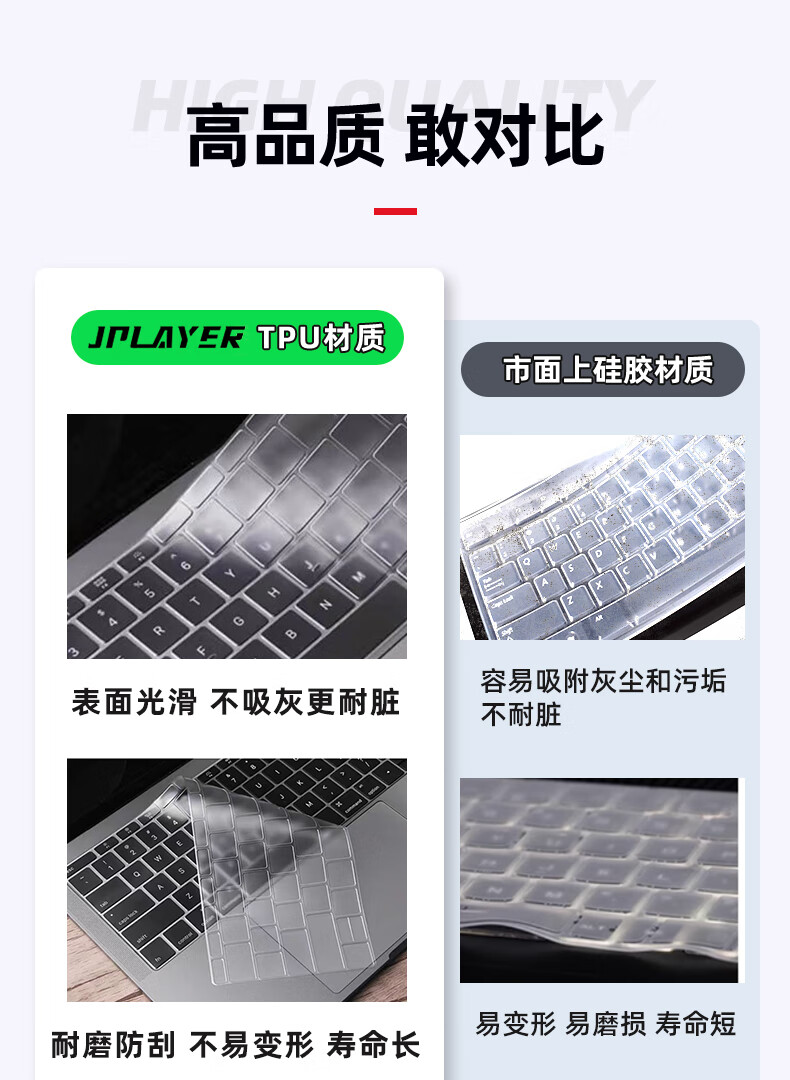 Защитная пленка и накладка на клавиатуру JPLAYER для ноутбука ThinkPad X1 Carbon AI 25/24 (Gen12), 14 дюймов