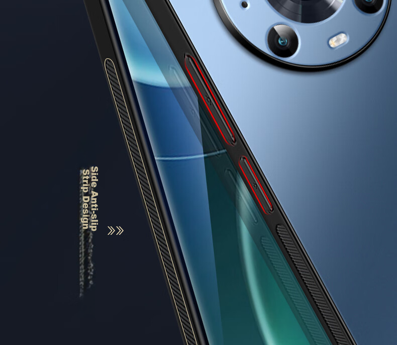 Чехол-накладка Shangsu для Honor Magic4 Pro, противоударный, с защитой камеры, из PC+TPU, синий