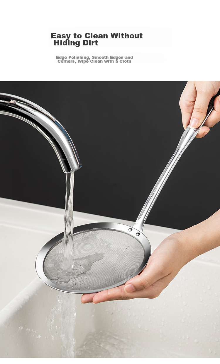 MAXCOOK Ситечко для муки и продуктов, нержавеющая сталь, 15 см, MCCU2434