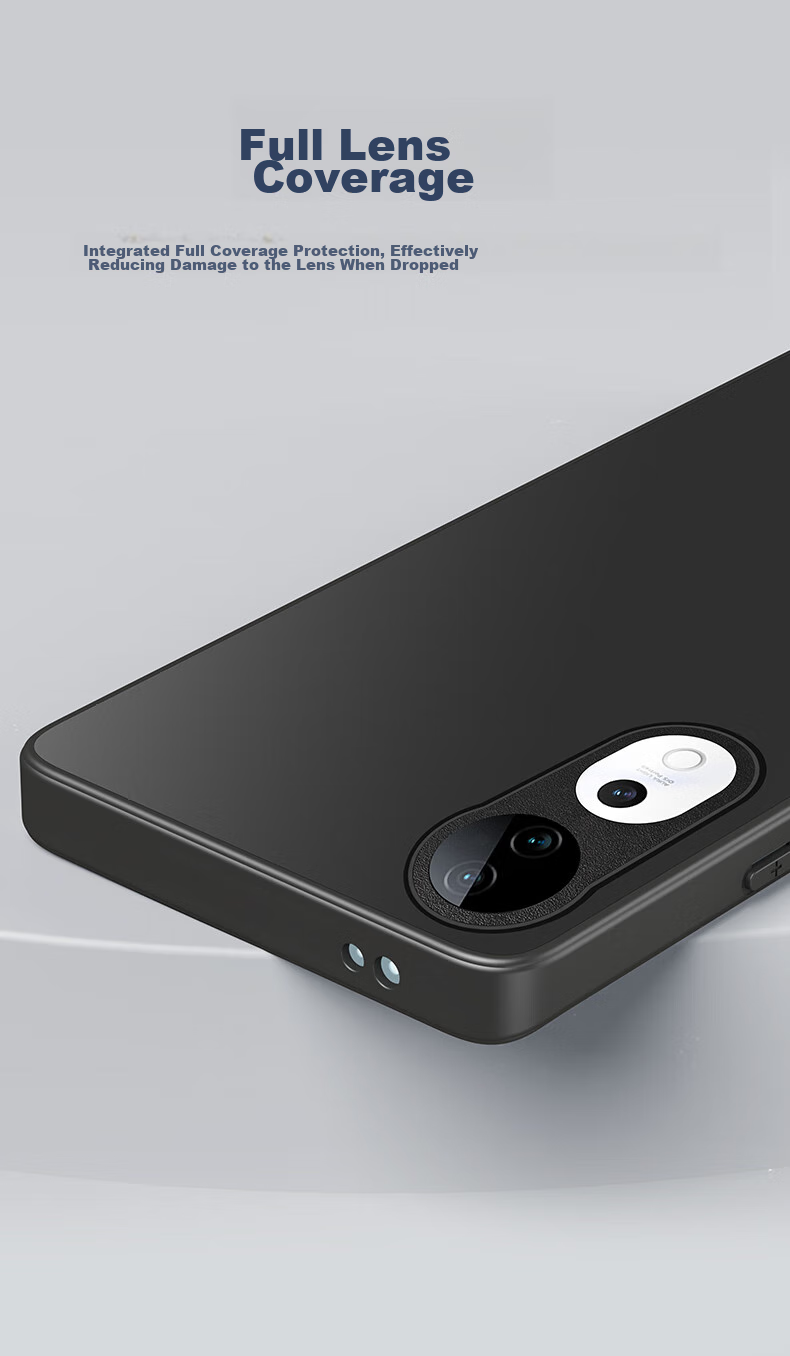 Чехол HotFire AG Frosted для Vivo S19, защитный, противоударный, ультратонкий, черный графит