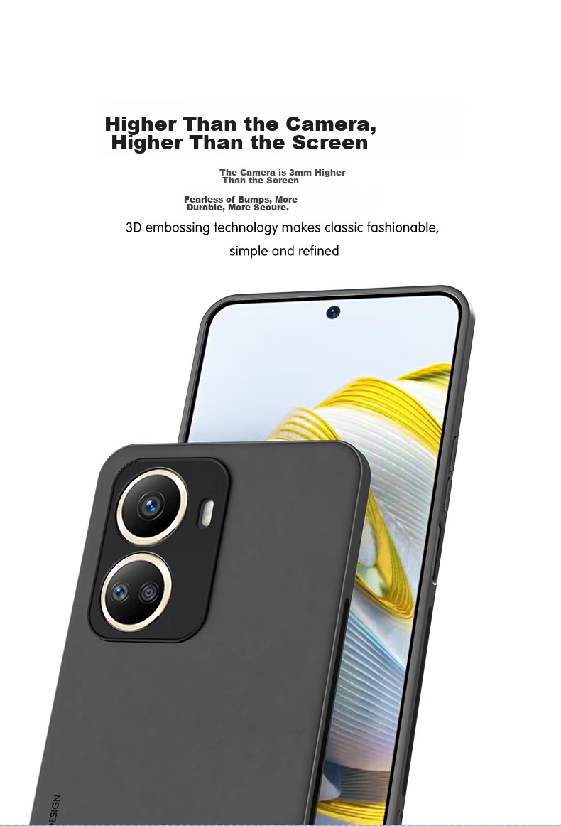 Чехол HotFire для Huawei Nova 10 SE, противоударный, силиконовый, с защитой камеры, простой стиль, дымчато-серый