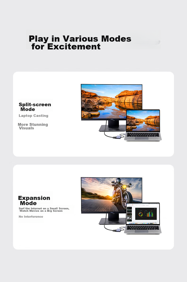 Адаптер USB-C HDMI/VGA