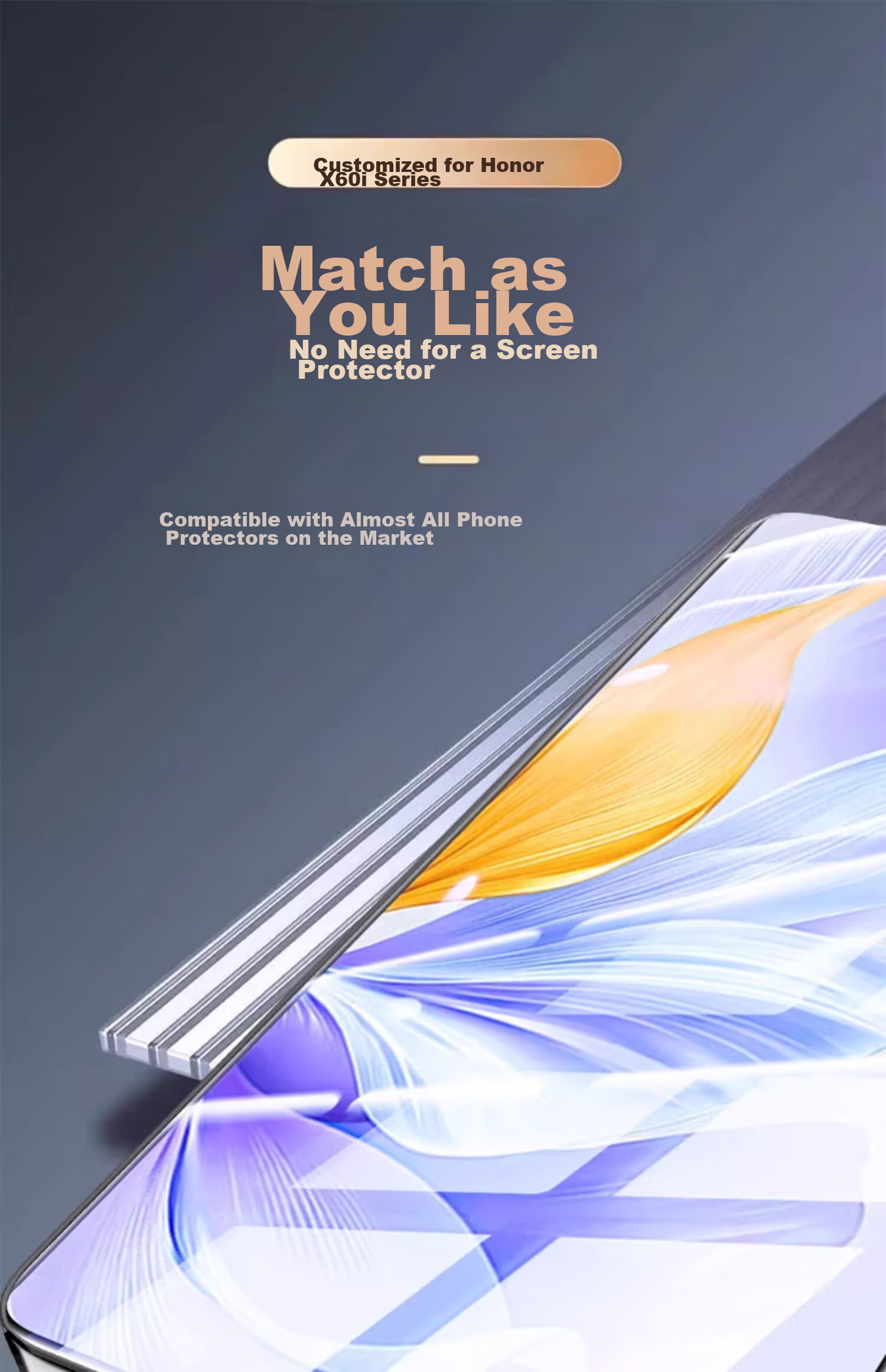 Чехол для Honor X60i, POZZO, прозрачный, противоударный, противоскользящий, ультратонкий, защита камеры, простой стиль, стиль Instagram