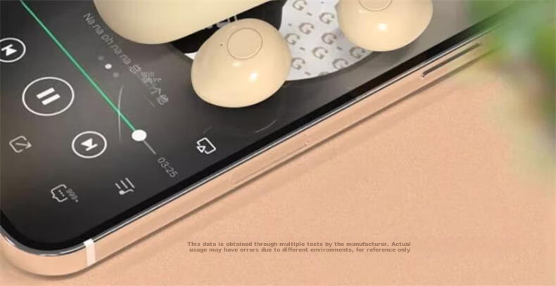Беспроводные наушники WITGOER Bluetooth 5.4, мини-вкладыши, для сна, работы, без давления на уши, с дисплеем уровня заряда