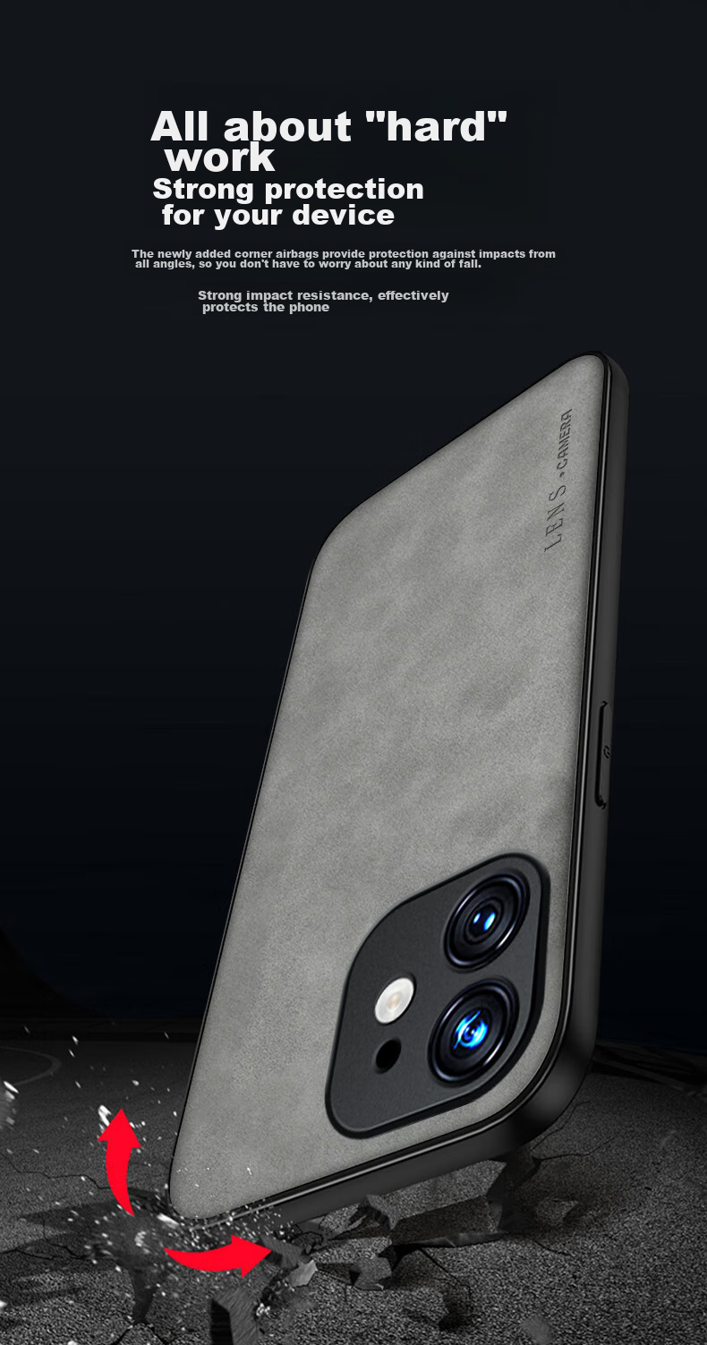 Чехол для Apple iPhone 12 SHIYONG, из натуральной кожи, синий