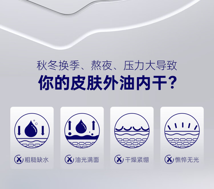 肌肤未来烟酰胺精华水乳套装面部提亮保湿控油焕亮精粹水120乳100